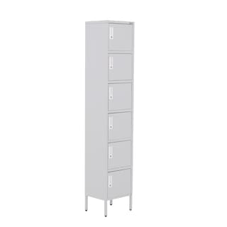 Foto 1 | Locker Casillero Guardex Metálico 6 Puertas color Gris