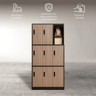 Foto 3 | Casillero Locker De 9 Espacios