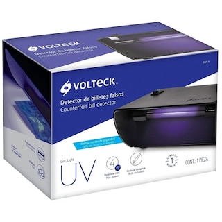 Foto 3 | Detector De Billetes Falsos Lámpara Uv Volteck Vol48400