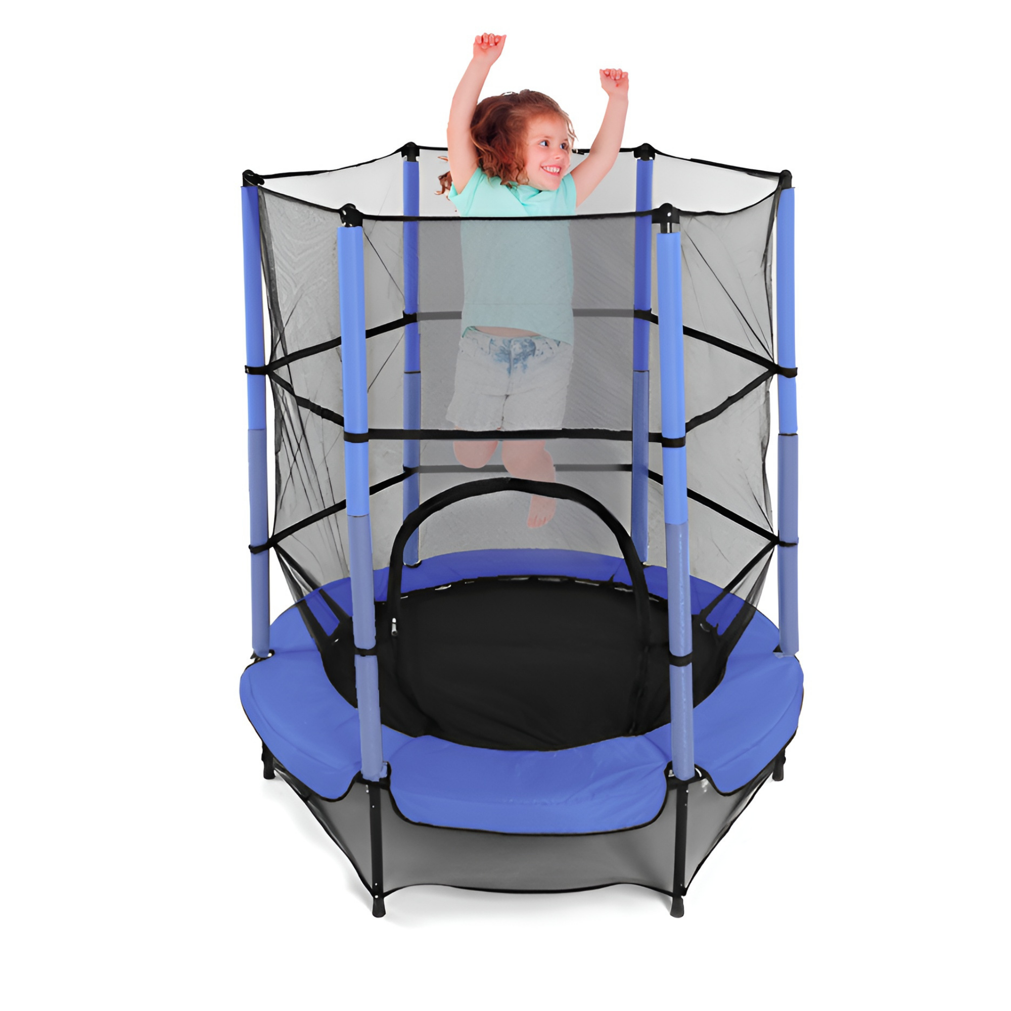 Foto 2 pulgar | Brincolin Trampolin Infantil Ecomlab Tumbling Resistente (azul)