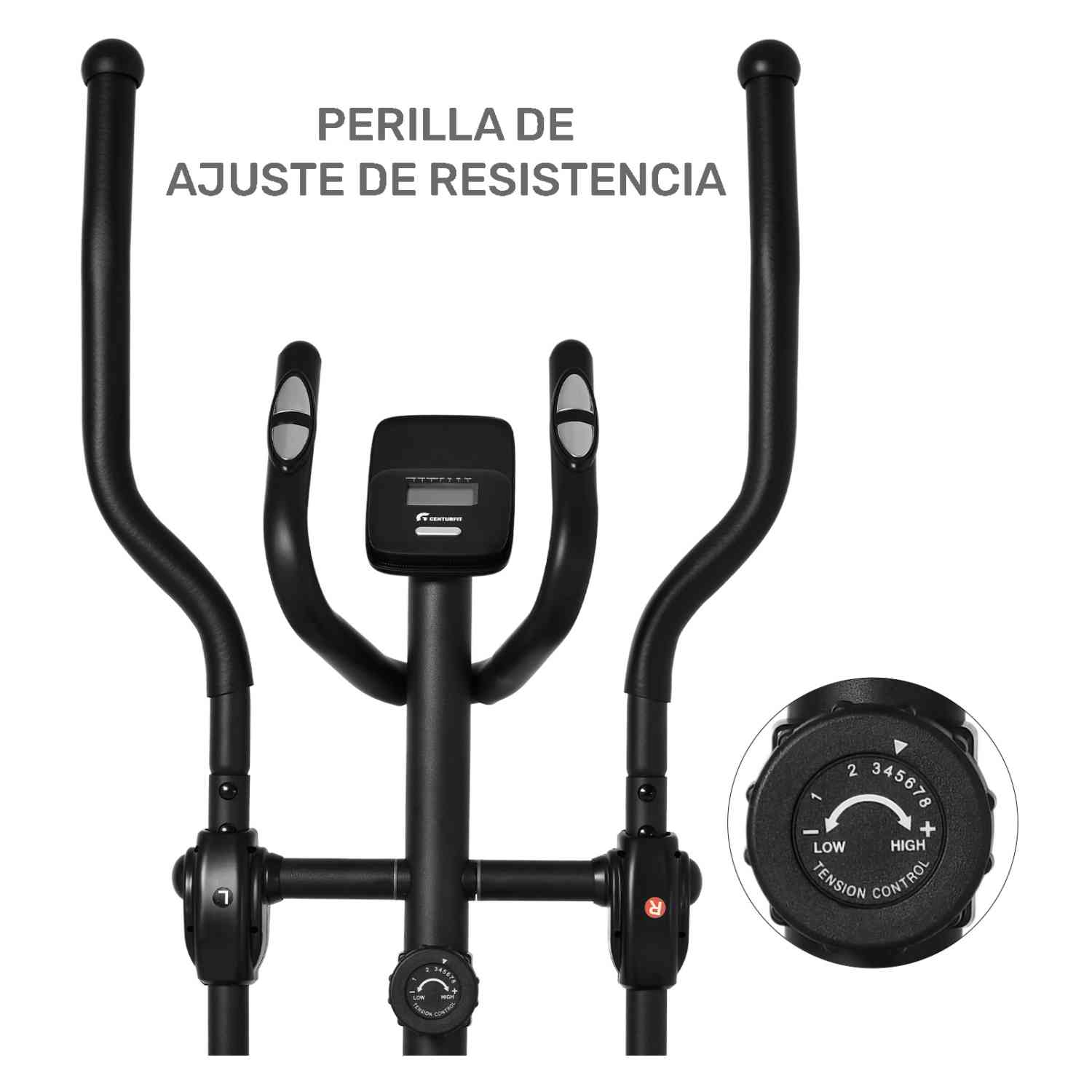 Foto 4 pulgar | Bicicleta Centurfit Escaladora Elíptica Magnética  Gym 8 Resistencias