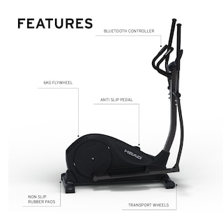 Foto 4 | Bicicleta Eliptica Magnetico Reforzado Head Hbe6311