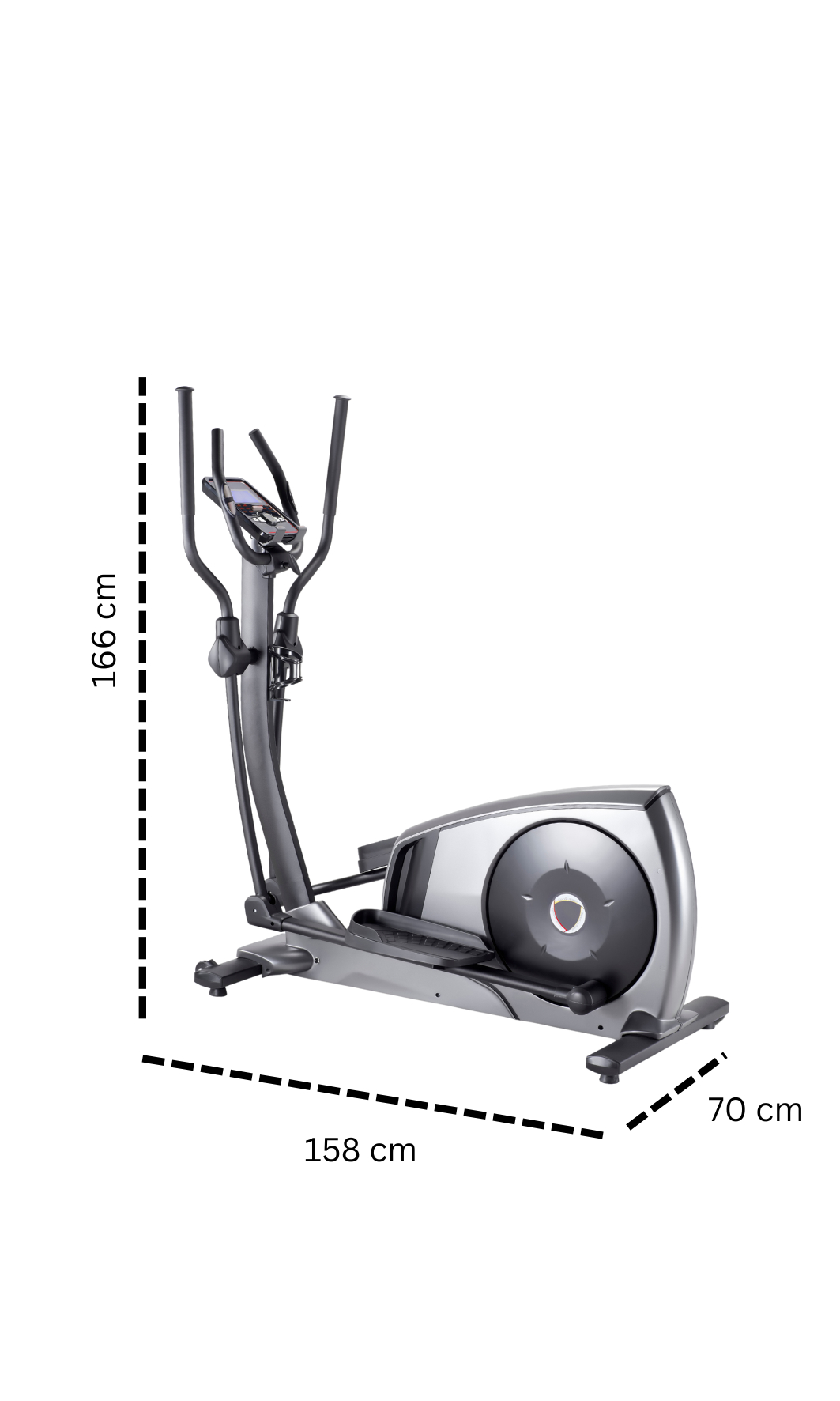 Foto 4 pulgar | Máquina Elíptica Powerpath Elbr411 Plateada 32 Niveles