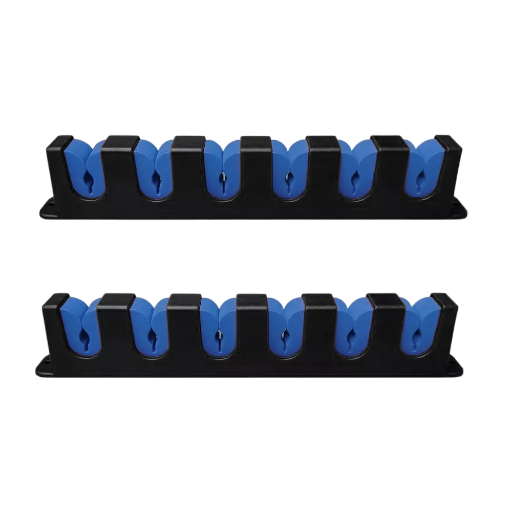 Soporte Para Canas Rack De Pesca 6 Orificios Boom Fishing, Negro/azul