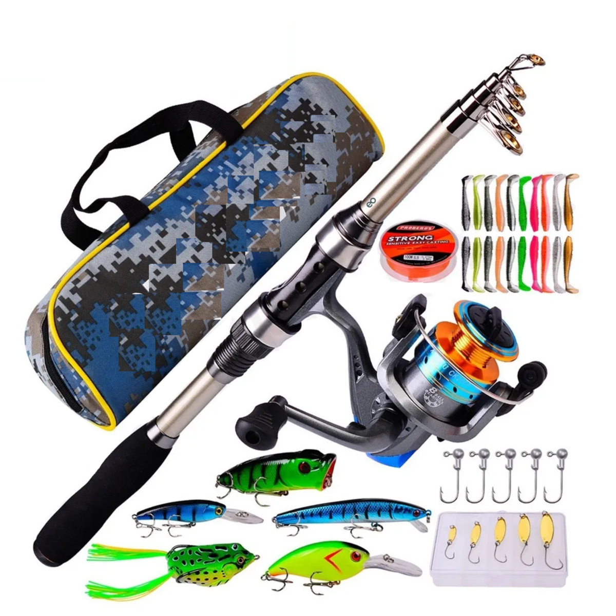 Foto 2 pulgar | Kit de Pesca Eo Safe Imports Esi-2910-1 Multicolor