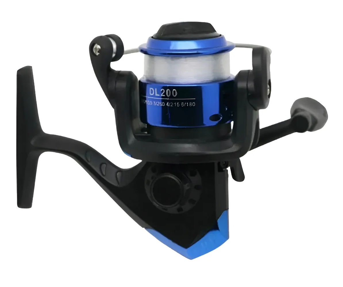 Foto 4 | Carrete De Caña De Pescar Combo Kit Completo Pescar Azul