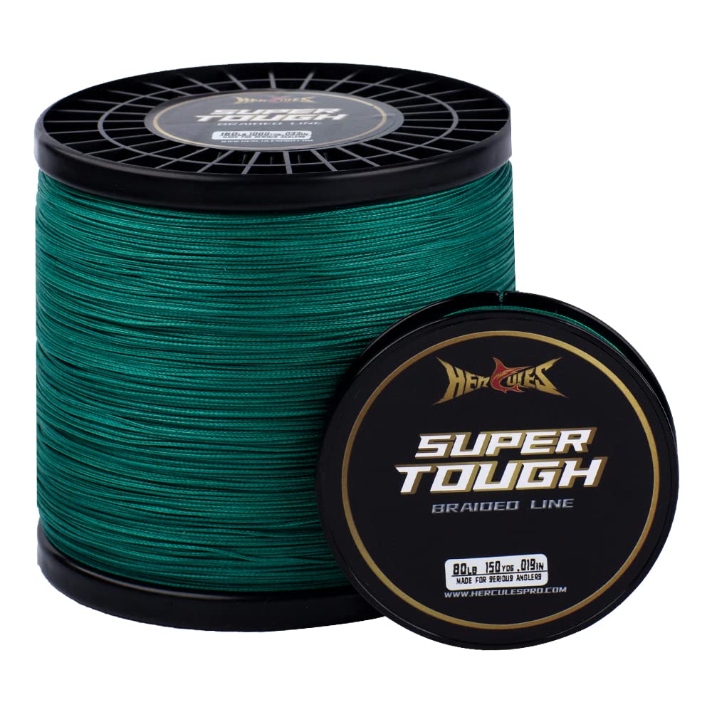 Foto 1 | Línea De Pesca Hercules Super Tough, 40 Libras (1000 Yardas), Color Verde Musgo - Venta Internacional.