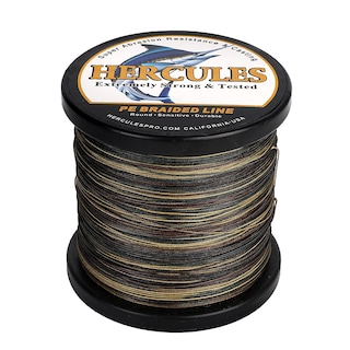 Foto 1 | Línea De Pesca Trenzada Hercules, 12 Hilos, 40 Libras, 500 M, Color Verde - Venta Internacional.