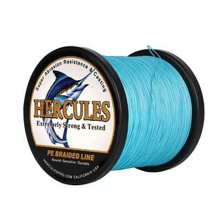 Foto 4 | Línea De Pesca Hercules, Trenzada, 12 Hebras, 80 Libras, 500 M, Azul - Venta Internacional.