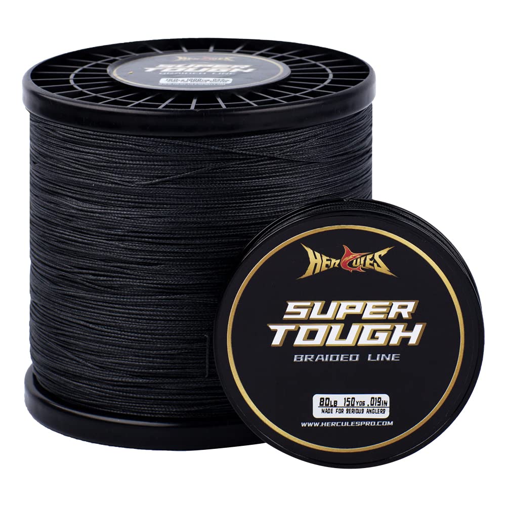 Foto 1 | Línea De Pesca Hercules Super Tough, 130 Libras, Prueba, Color Negro, 500 Yardas - Venta Internacional.
