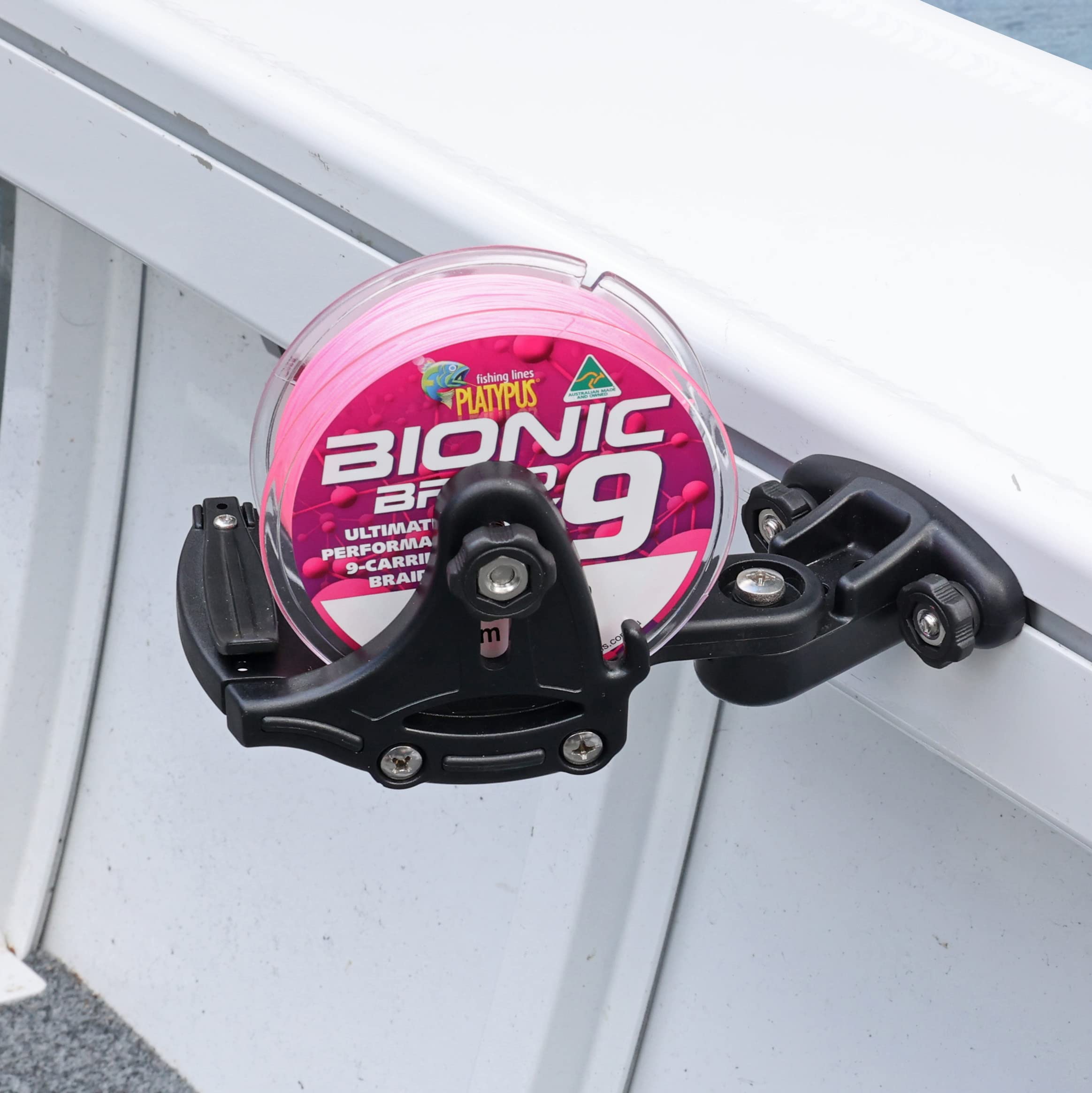 Foto 6 pulgar | Sistema De Carrete De Pesca Railblaza Compatible Con Gunnel - Venta Internacional.