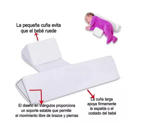 Foto 4 pulgar | Almohada Para Bebé Antireflujo