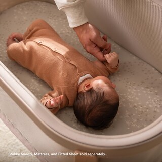 Foto 4 | Sábana De Protección Stokke Snoozi White 100% Poliéster - Venta Internacional.