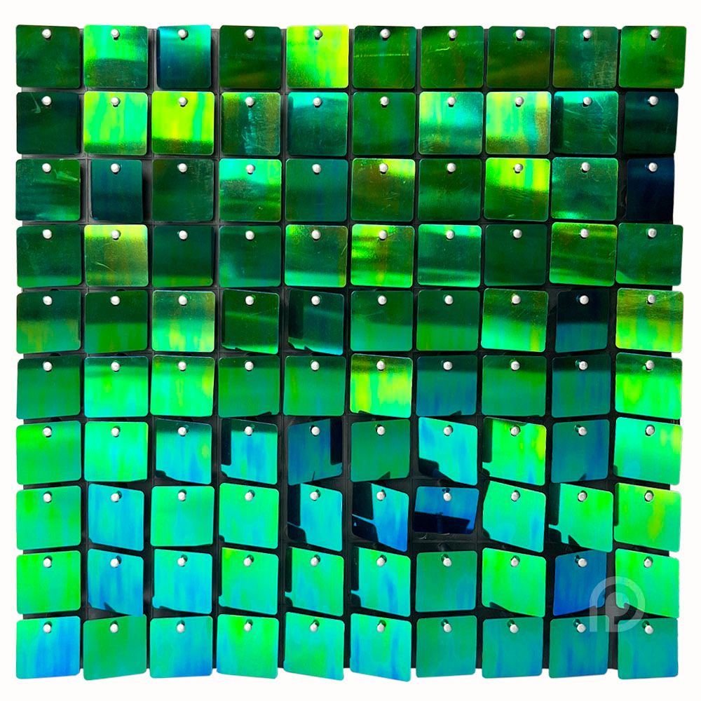 Panel Decorativo Galaxia color Verde 30 Piezas