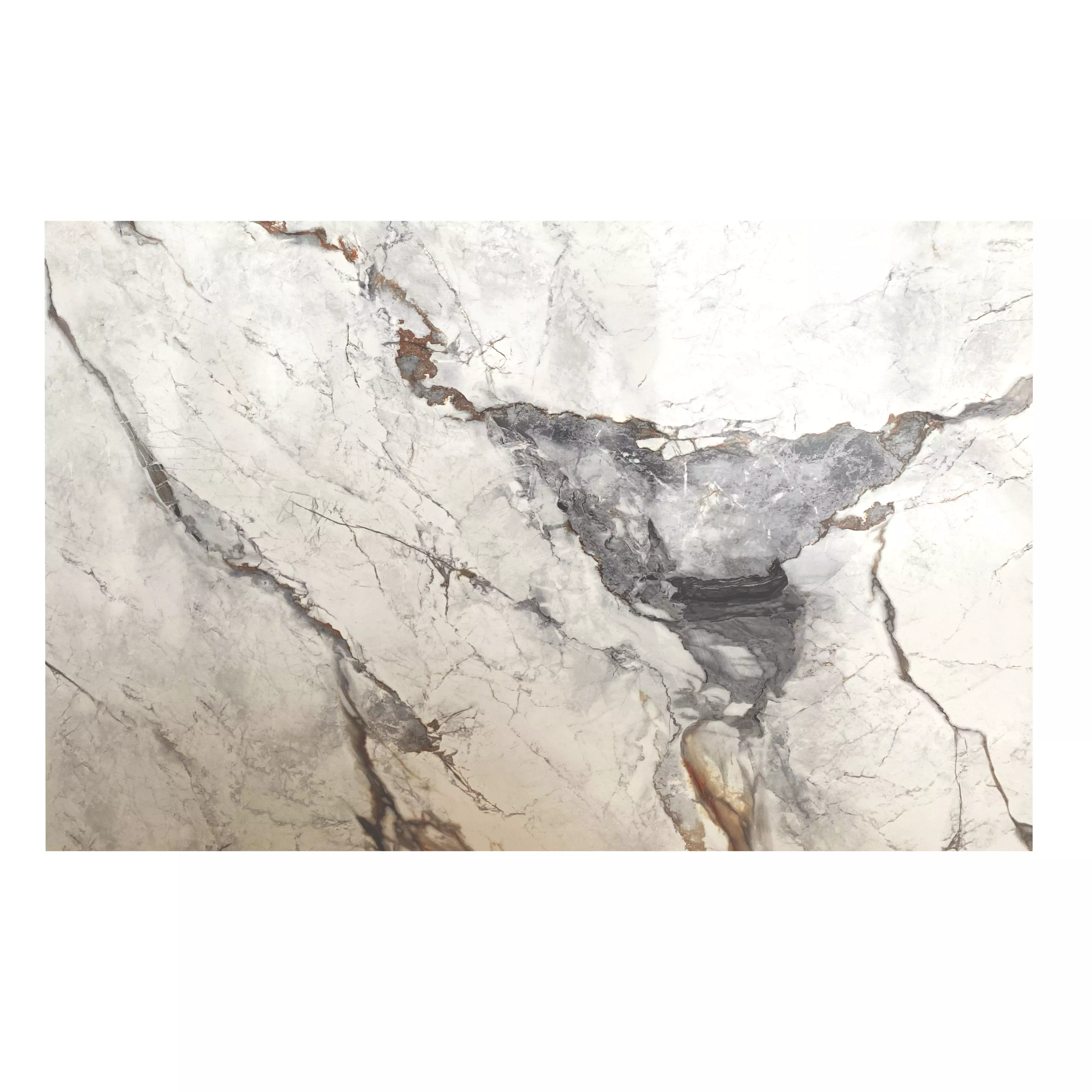 Foto 9 pulgar | Panel Tipo Mármol Homely Elegance Blanco Carrara PVC Lámina 1.22 X 2.44