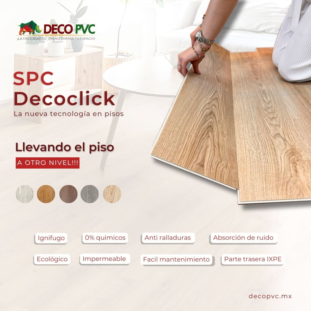 Foto 6 | Piso Vinílico Imitación Madera/instalación Sin Pegamento Decoclick (pino Cenizo)