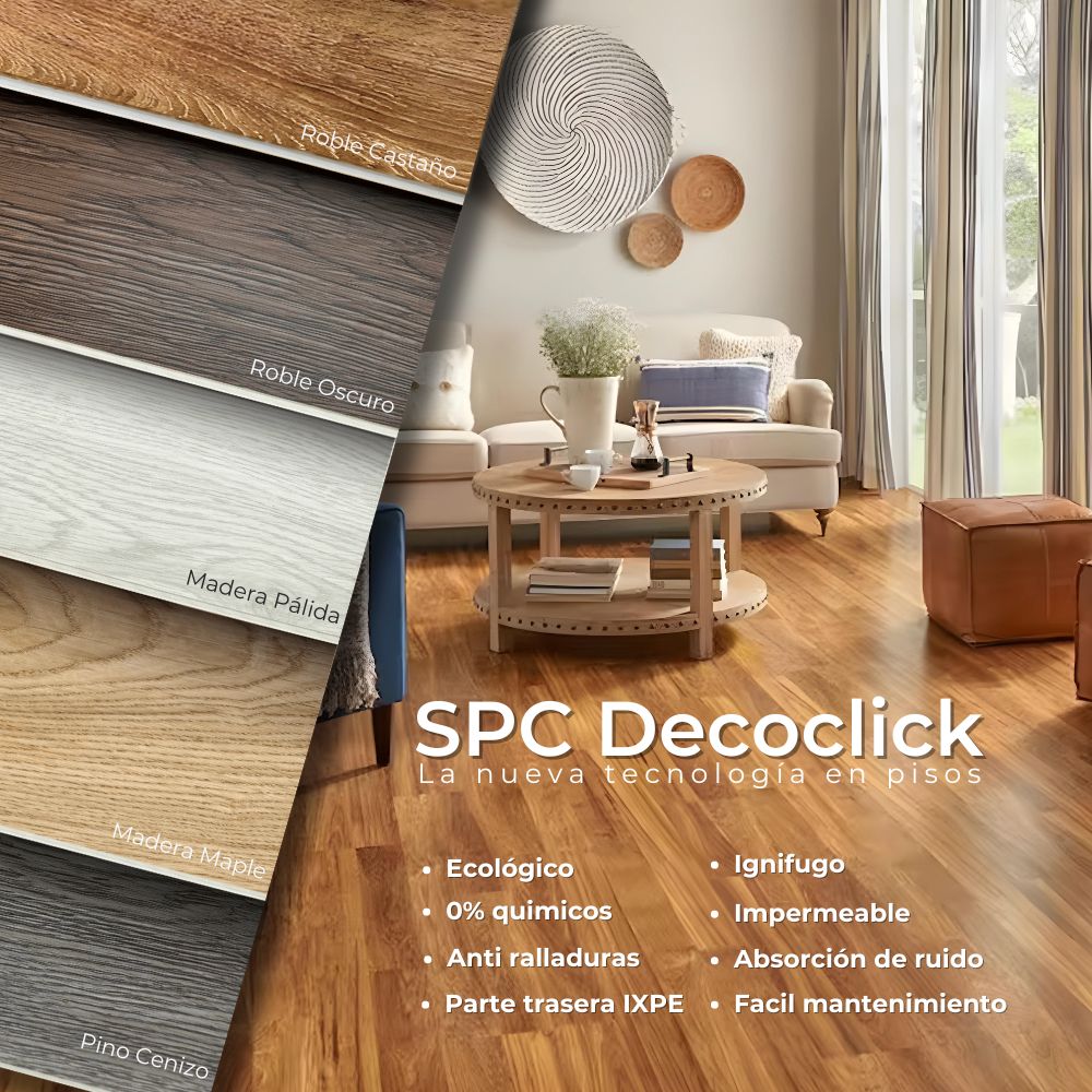 Foto 4 | Piso Vinílico Imitación Madera/instalación Sin Pegamento Decoclick (roble Castaño)