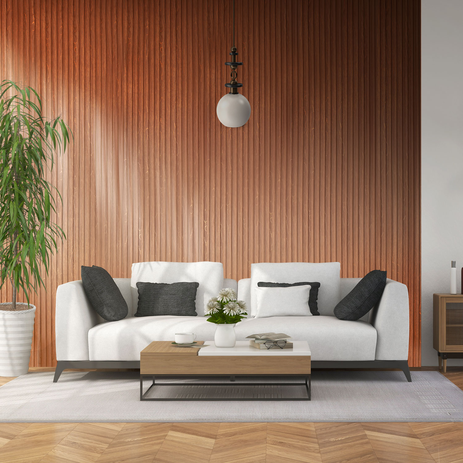 Foto 4 pulgar | Lambrin Panel Decorativo 3D Set 14pz 6.7m2 Interior Exterior