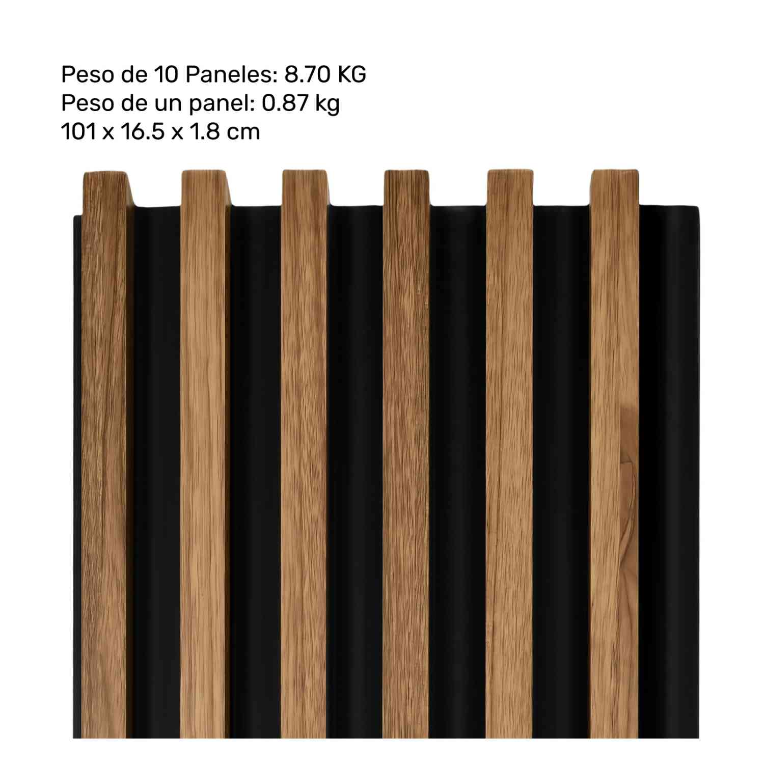 Foto 6 pulgar | Lambrin Panel Decorativo 3d Set 10pz 1.8m2 Interior Exterior