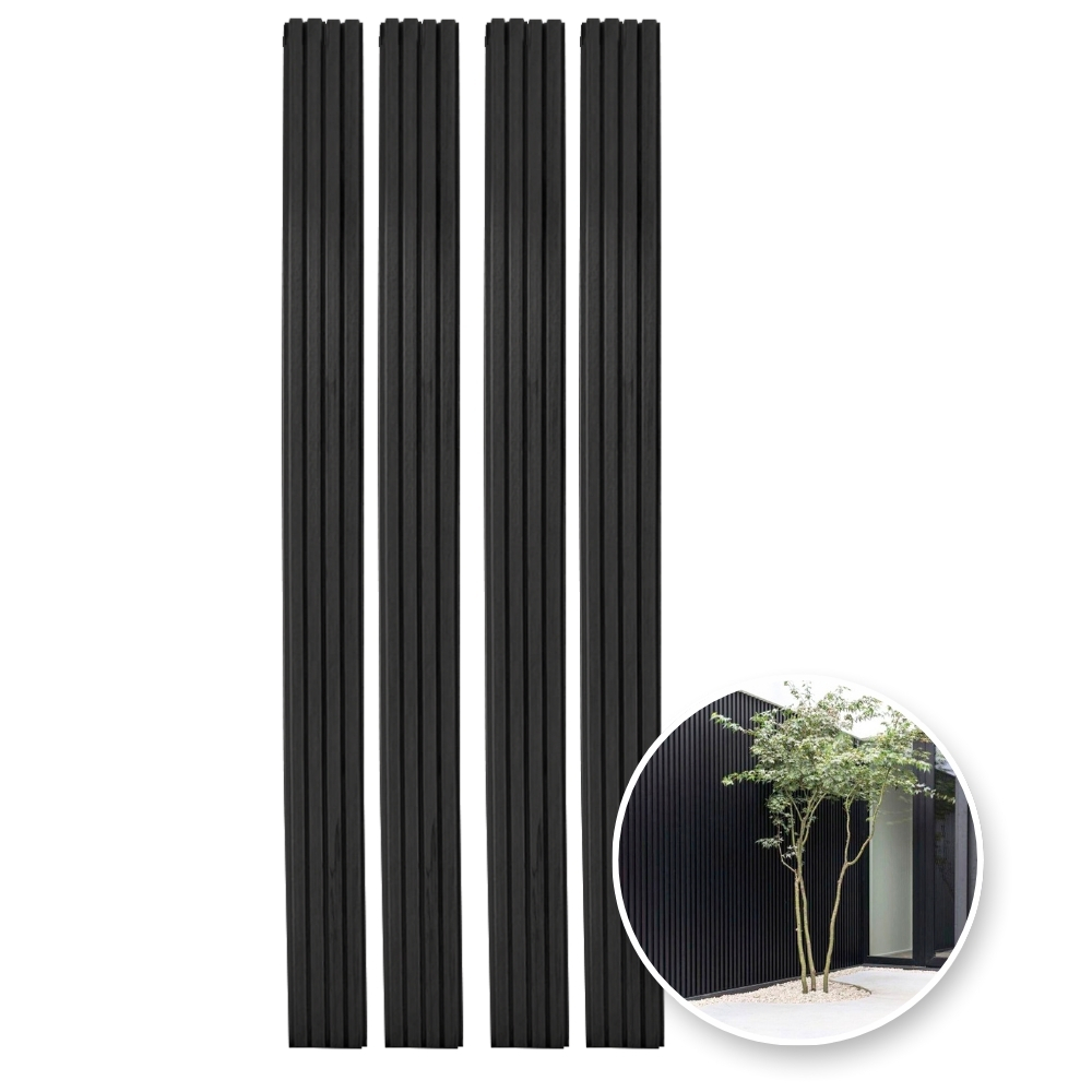 Foto 1 | Lambrin Max Para Exterior Wpc / 4pz 280x21.9cm / 2.45m2