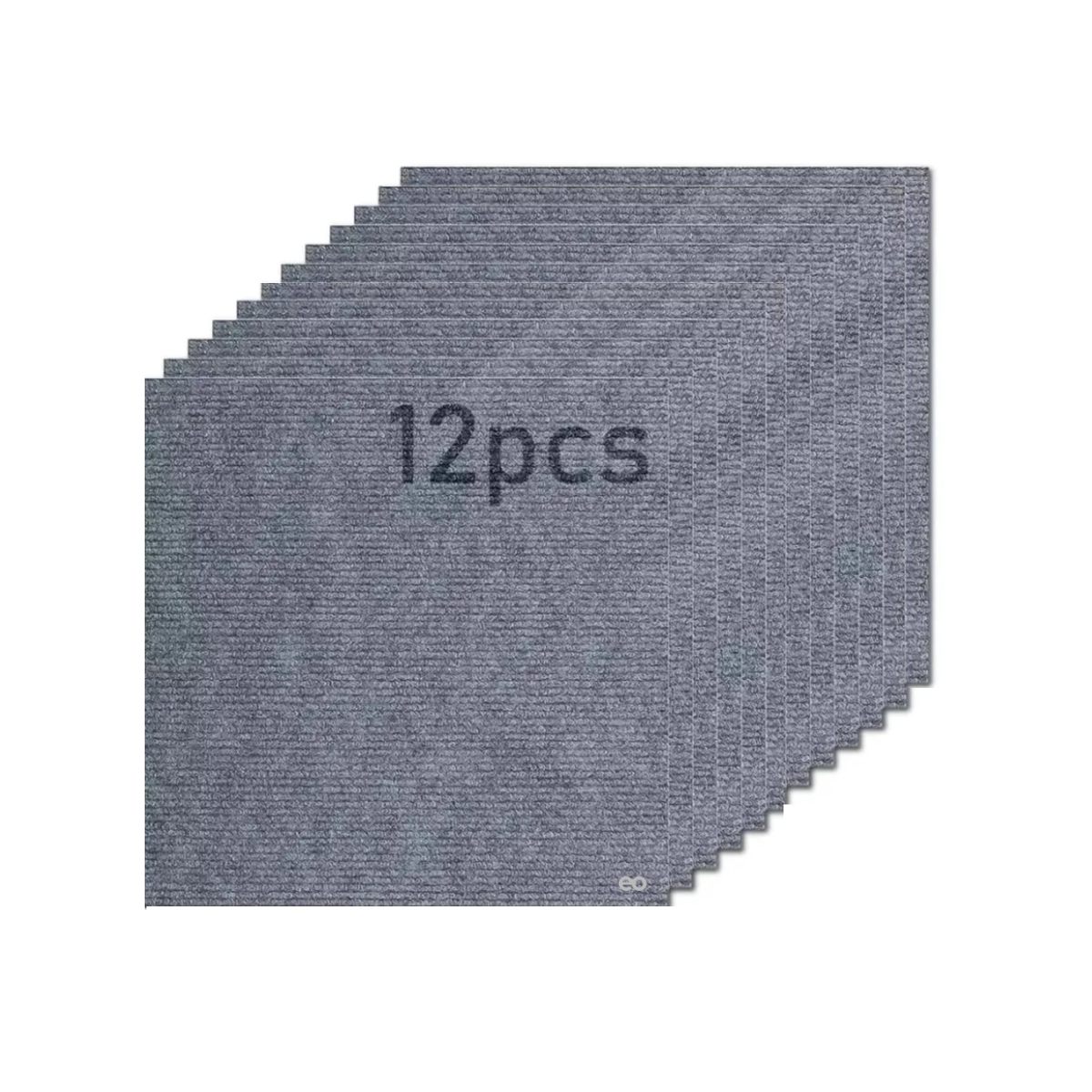 Foto 2 pulgar | Vinilos Pisos Autoadhesivos Alfombra 12 Piezas Eo Safe Imports Esi-18912 Gris