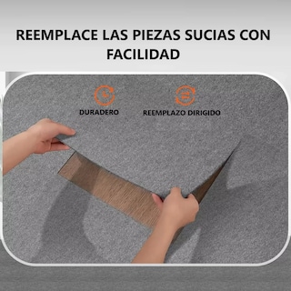 Foto 2 | Vinilos Pisos Autoadhesivos Alfombra 12 Piezas Eo Safe Imports Esi-18912 Gris