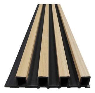 Foto 7 | Lambrín Decorativo Interior 10 Piezas | Jauz | A2402 | Color Black Pine | Cubre 4.9 M² Tipo Madera Acanalado 290 X 1