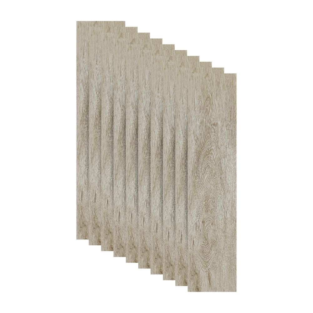 Duela Vinílica Piso, Pared, Techo / 20 Pzs / Cubre 2.76 M2