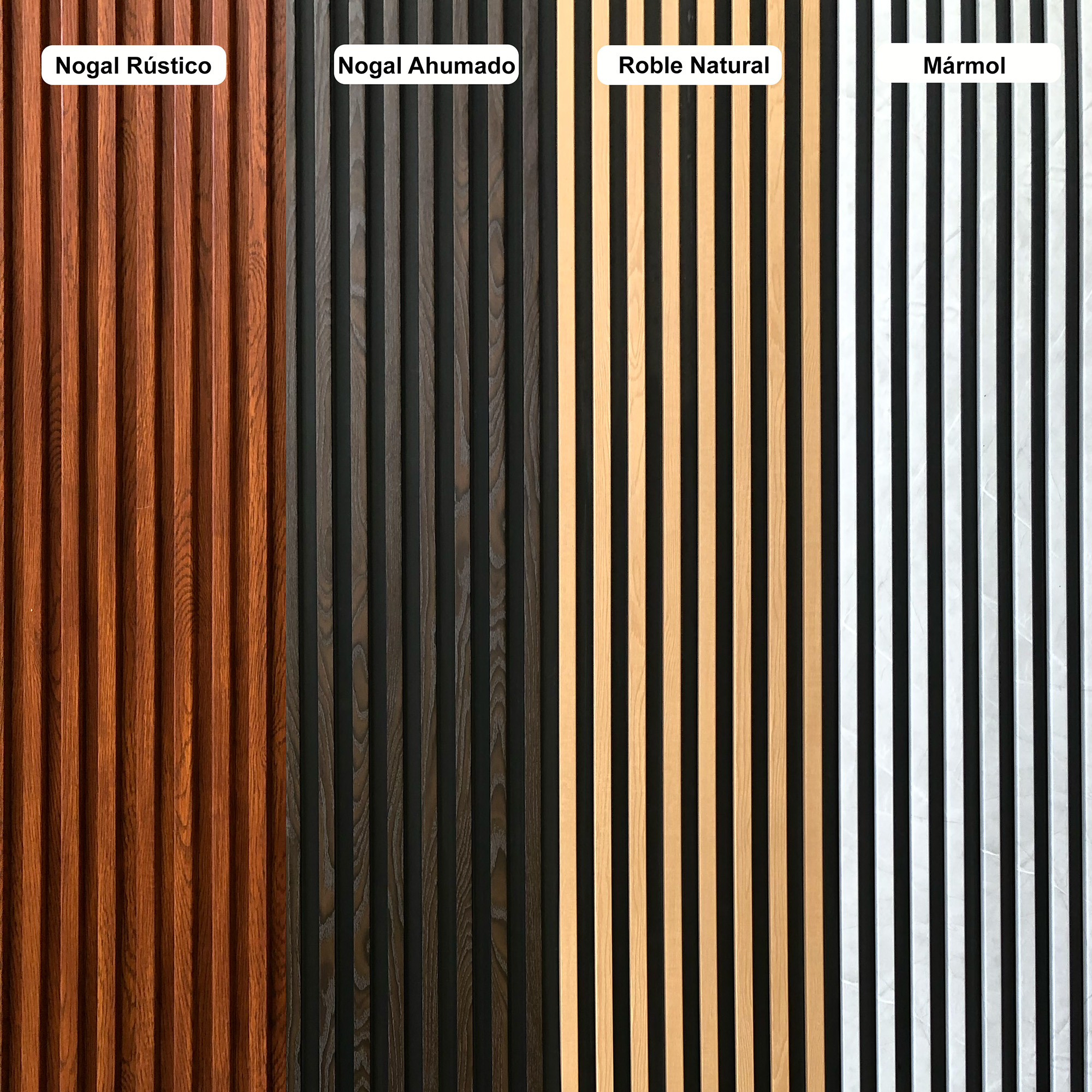 Foto 7 pulgar | Lambrín Decorativo Madera Wpc 18 Piezas
