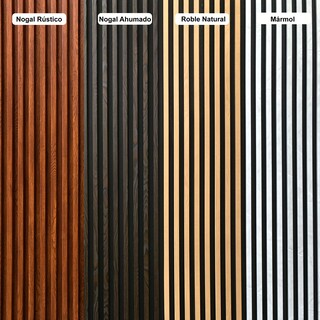 Foto 6 | Lambrín Decorativo Madera Wpc 18 Piezas