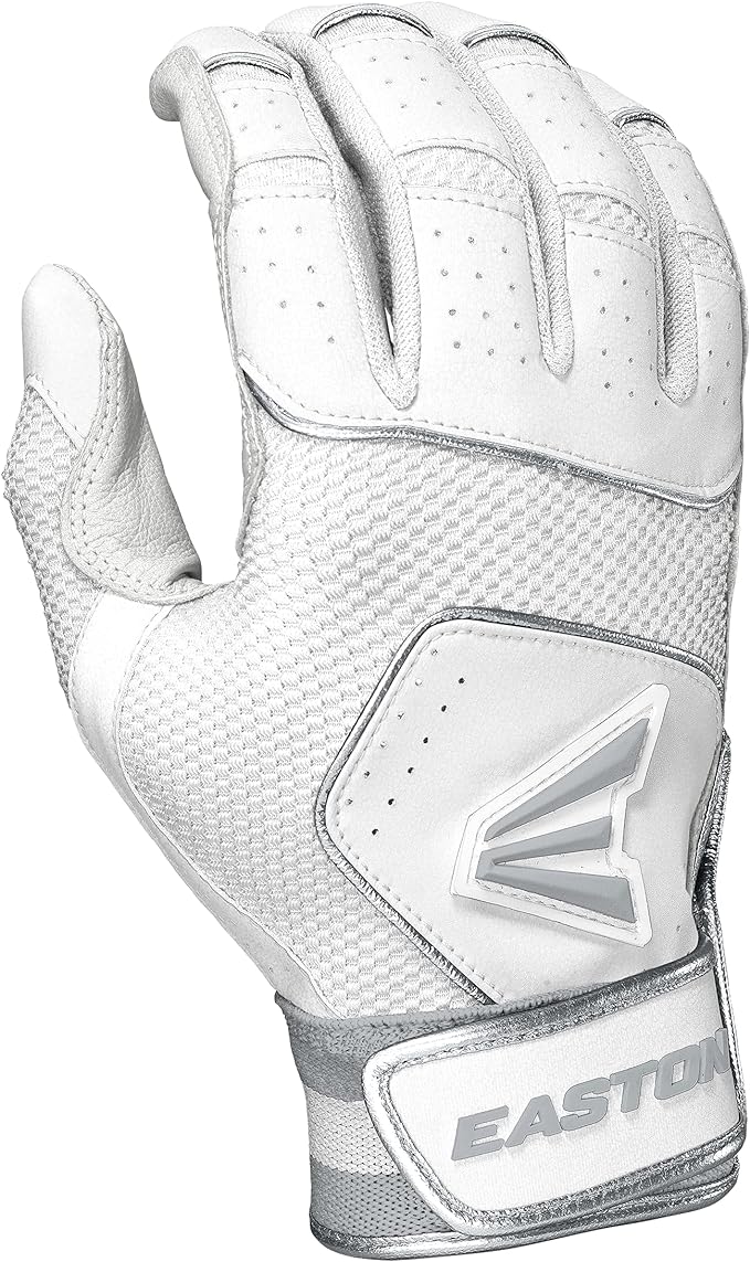 Foto 2 pulgar | Guantes de Bateo Easton Walk-Off NX Blancos para Adulto Mediano