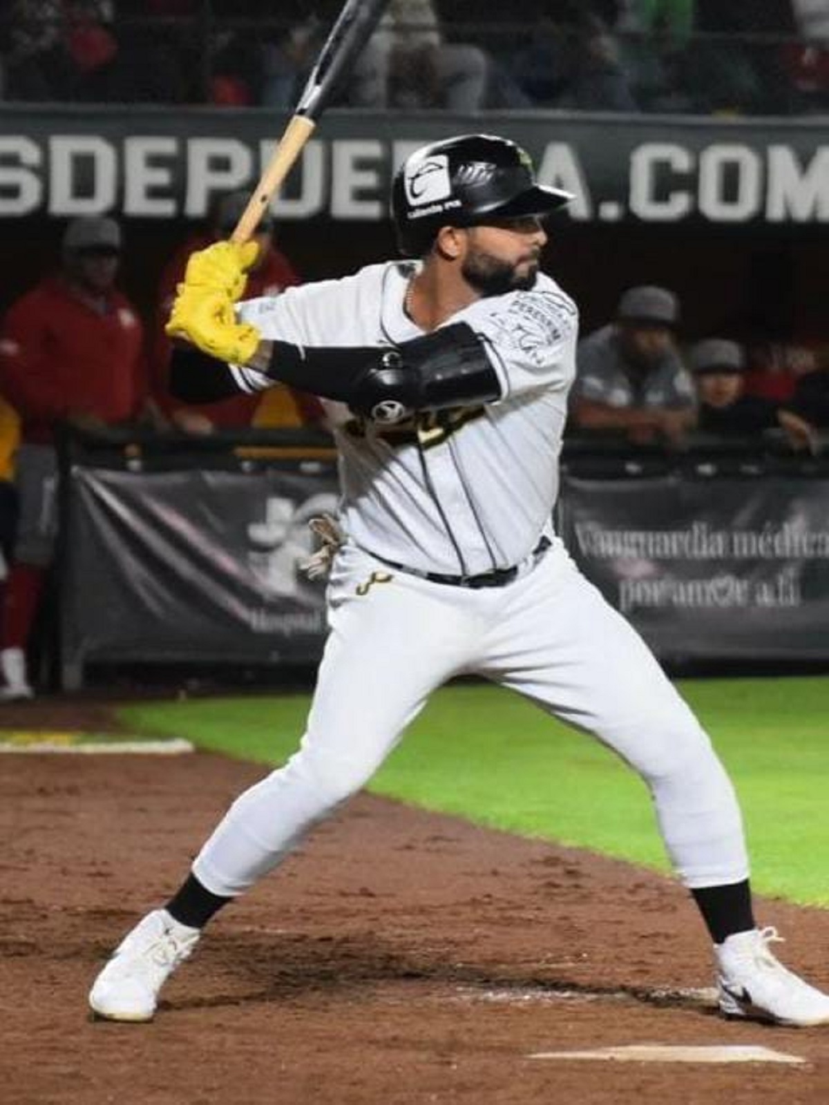 Foto 4 | Guantes Beisbol Bateo Amarillo (XL), Guanteletas Para Batear