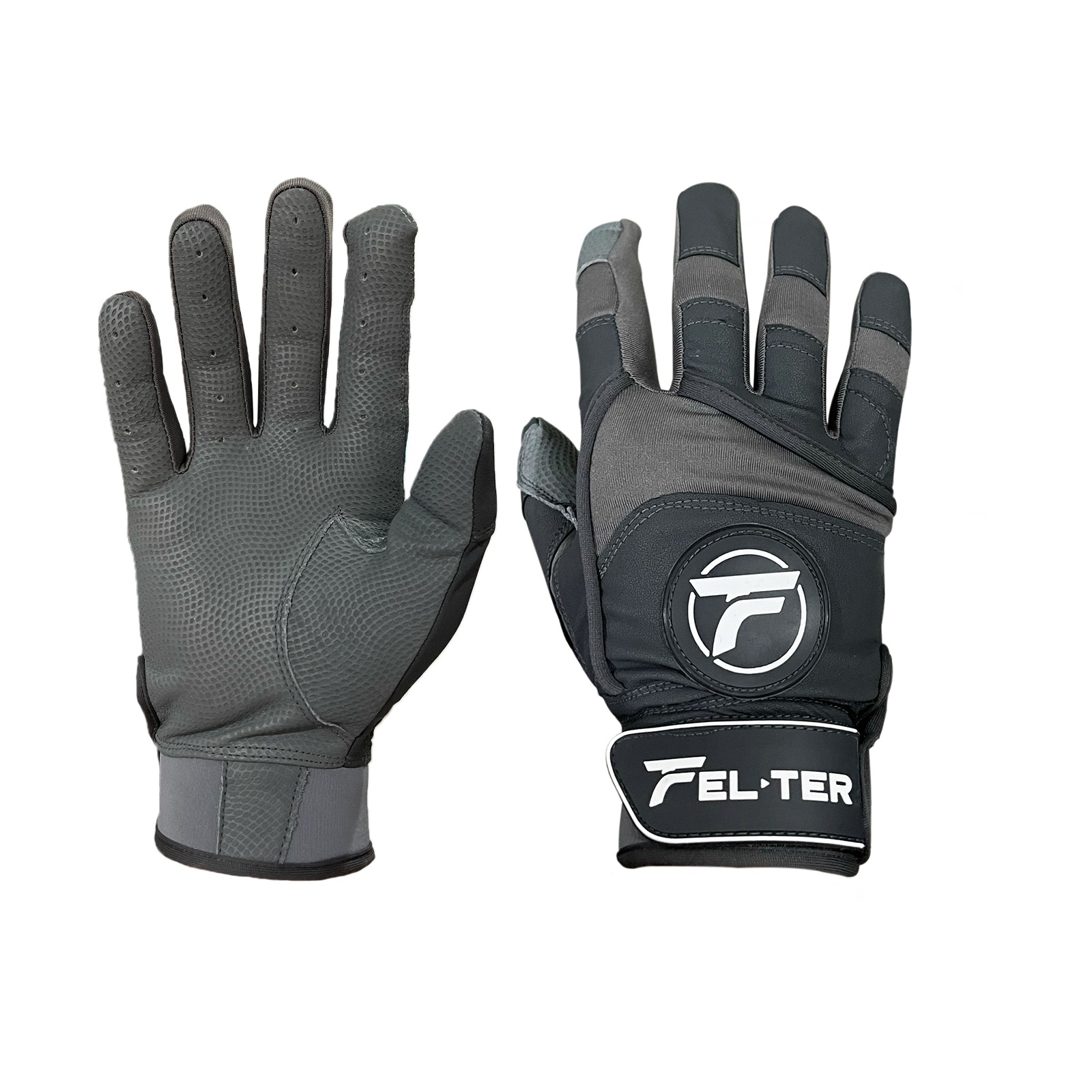 Foto 2 pulgar | Guantes de Bateo Premium Felter Fitness Grises XL