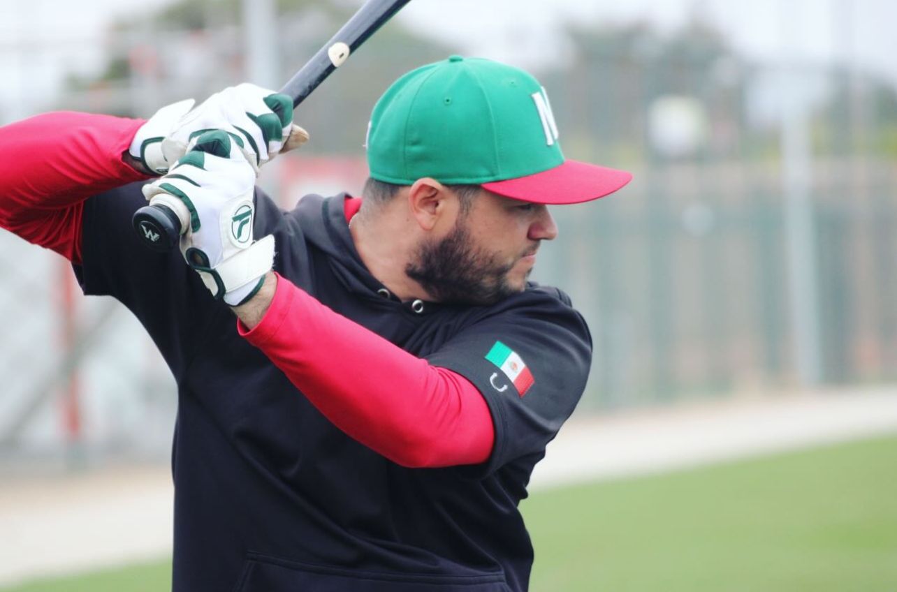 Foto 4 pulgar | Guantes Beisbol Bateo Bicolor Blanco/verde S Guanteletas Para Batear Premium - Felter Sports