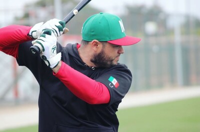 Foto 3 | Guantes Beisbol Para Batear Premium - Felter Sports Bicolor Blanco/verde M