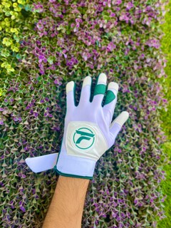Foto 5 | Guantes Beisbol Para Batear Premium - Felter Sports Bicolor Blanco/verde M