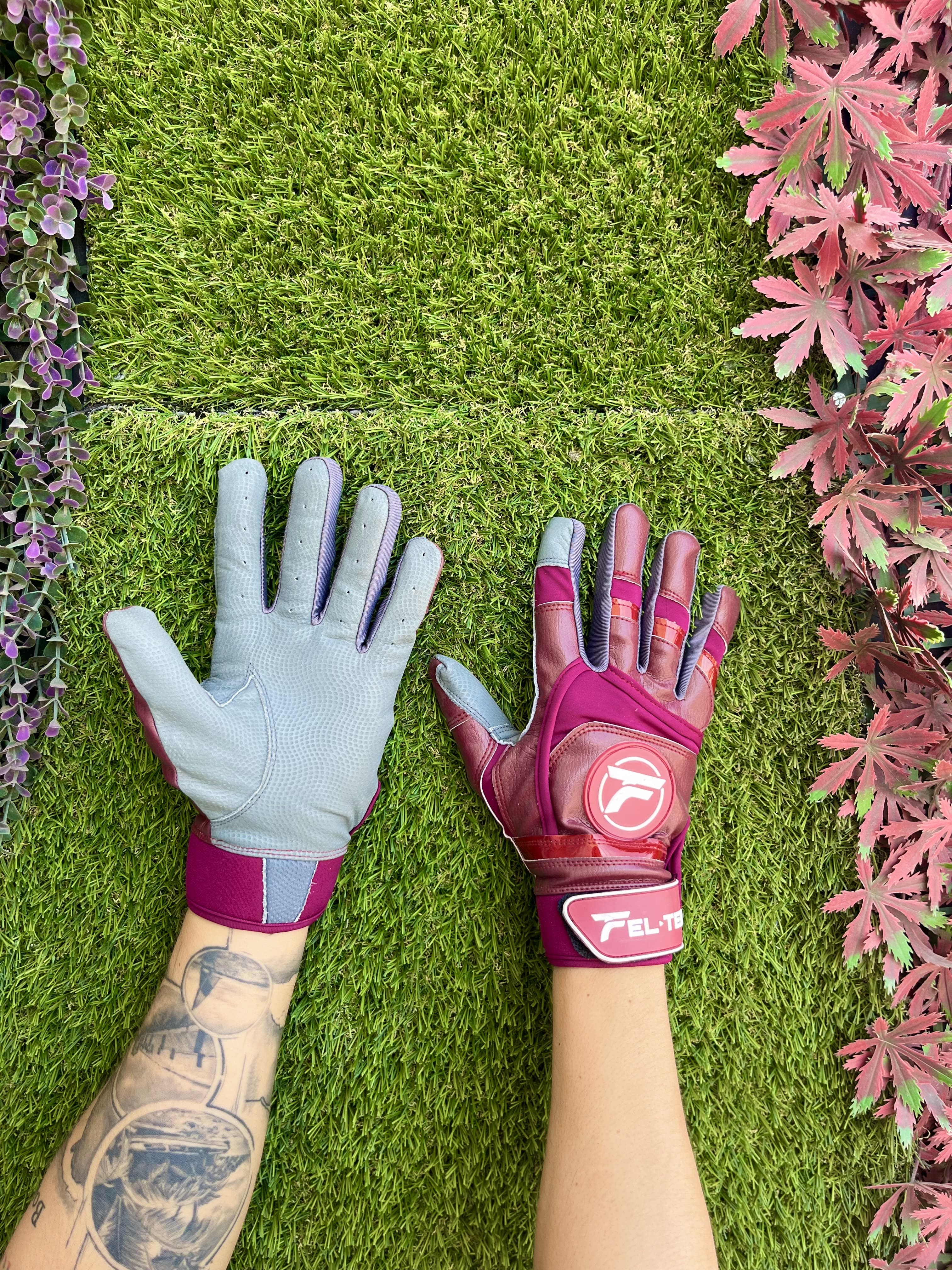 Foto 6 pulgar | Guantes de Beisbol para Batear Felter Fitness color Tinta - Chicos