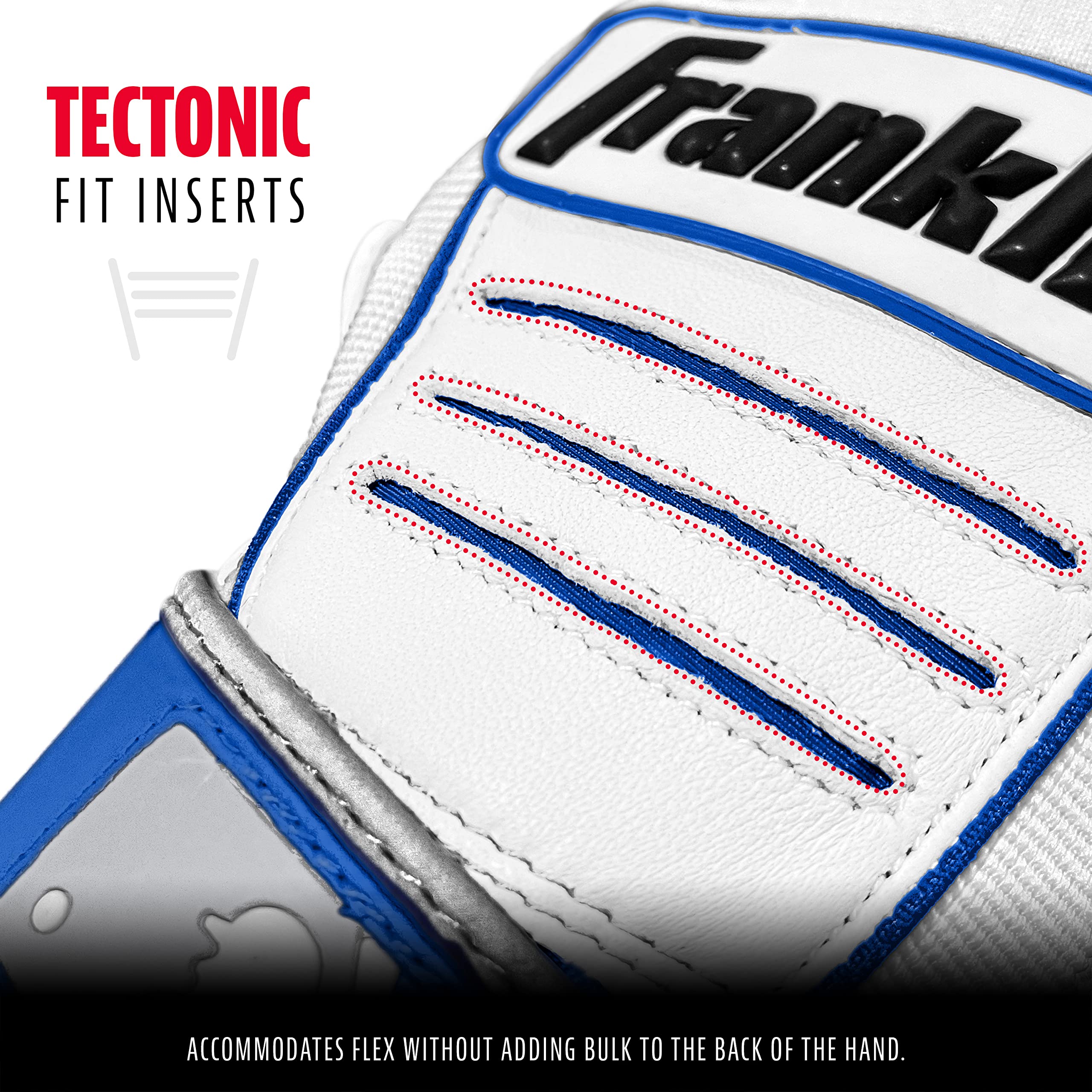 Foto 4 pulgar | Guantes De Bateo De Béisbol Franklin Sports Mlb Cfx Pro Adult - Venta Internacional.