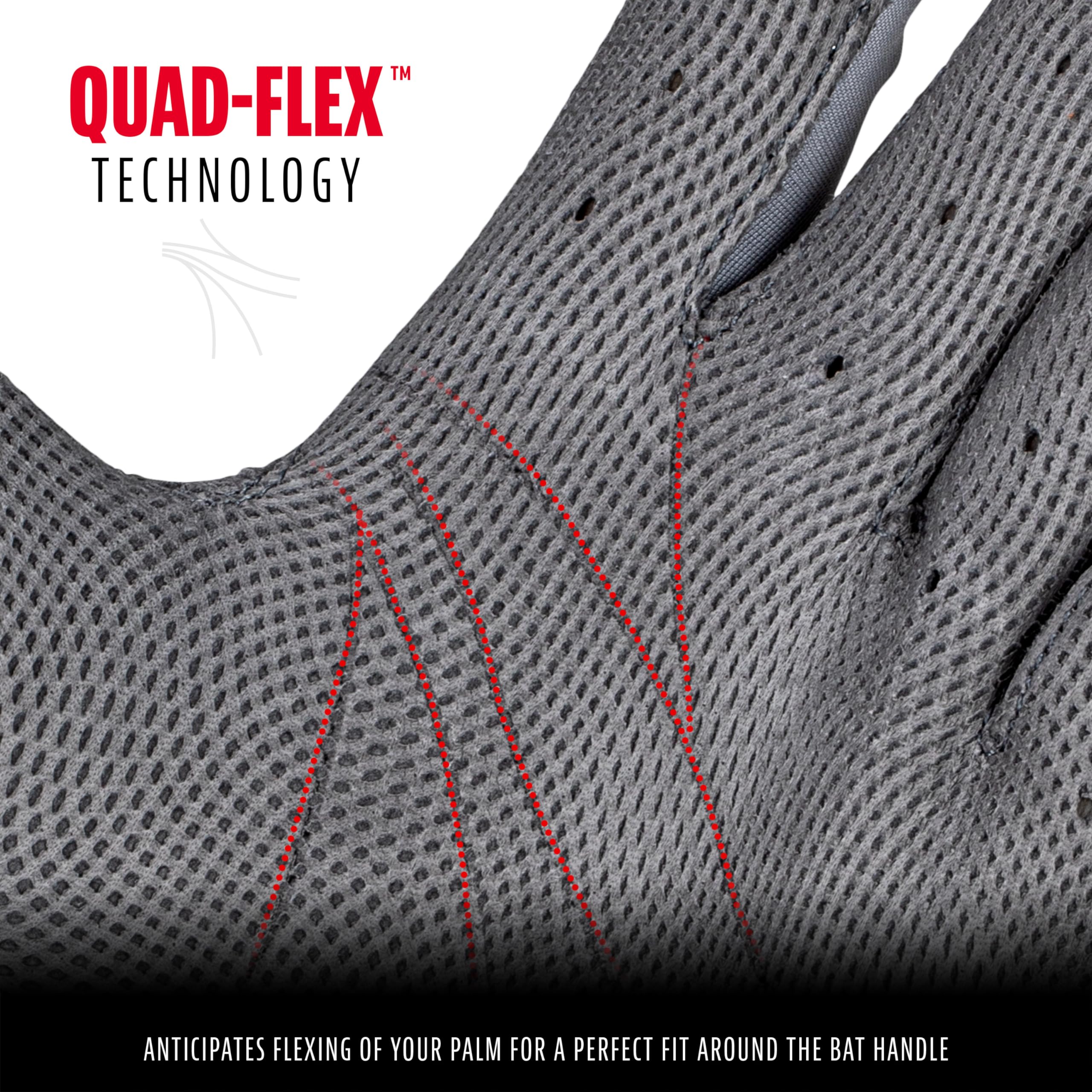 Foto 5 pulgar | Guantes De Bateo Franklin Sports Cfx Pro Mlb Youth Large - Venta Internacional.
