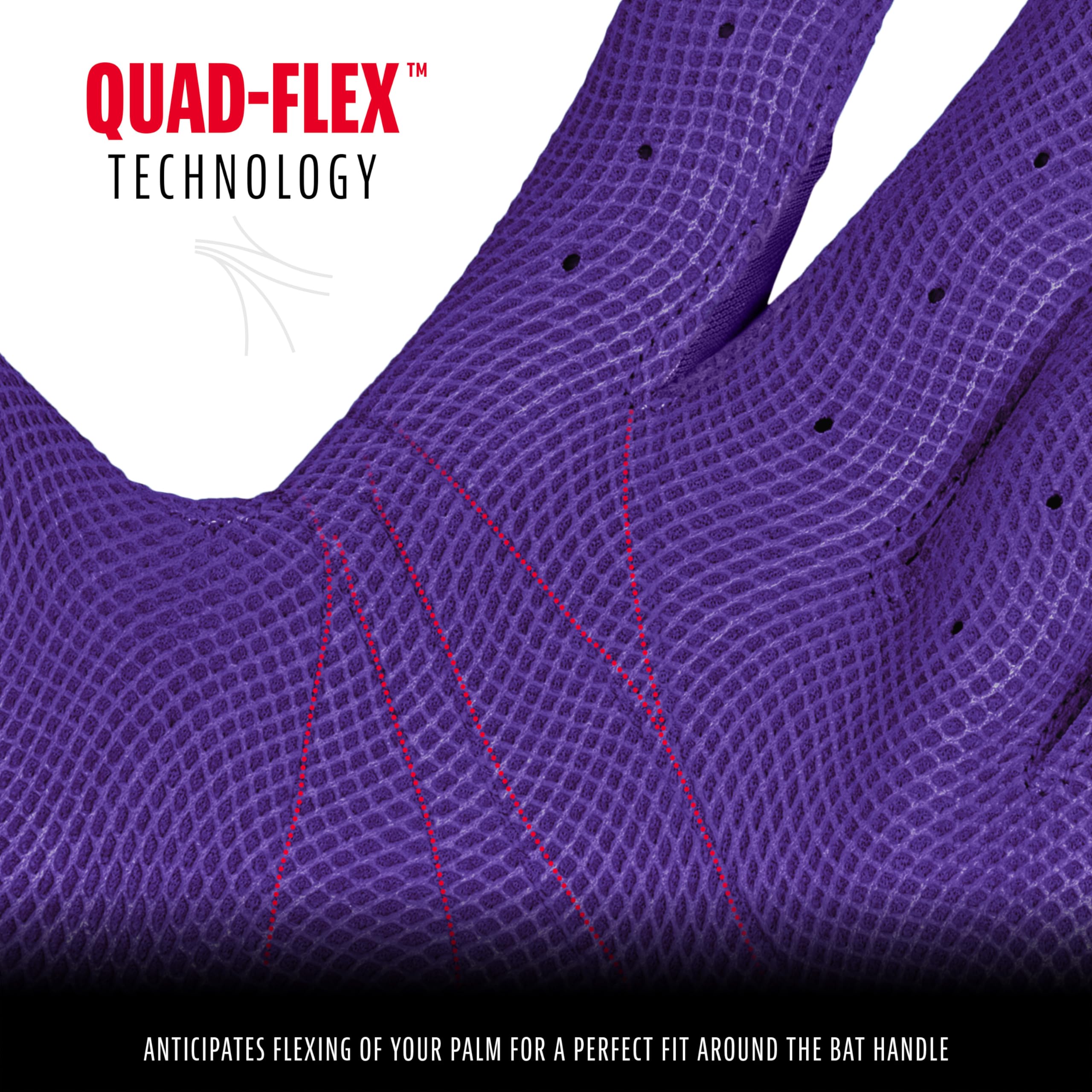 Foto 5 pulgar | Guantes De Bateo Franklin Sports Cfx Pro Mlb Youth Large - Venta Internacional.