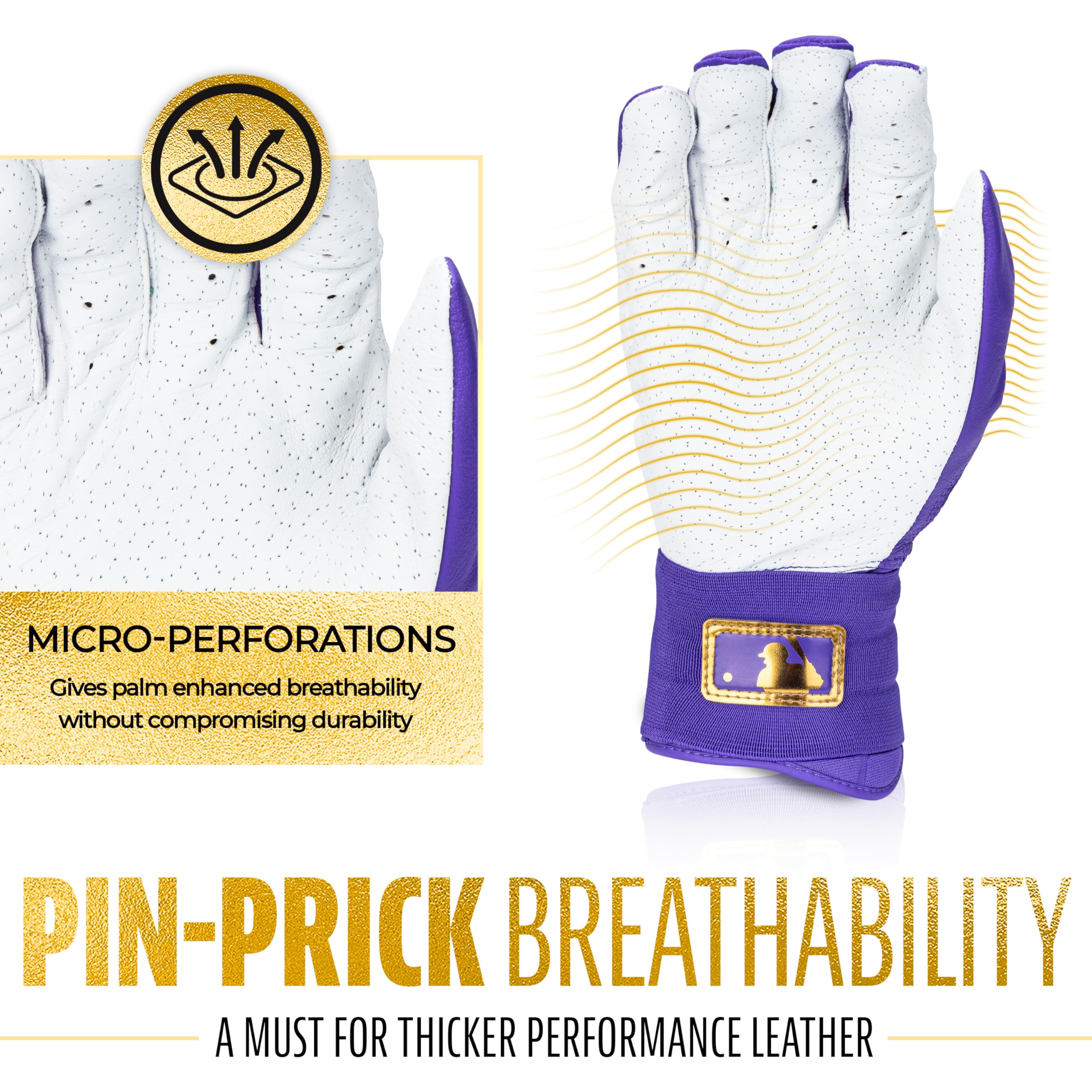 Foto 3 pulgar | Guantes De Bateo Franklin Sports Infinite Powerstrap Para Adultos - Venta Internacional.