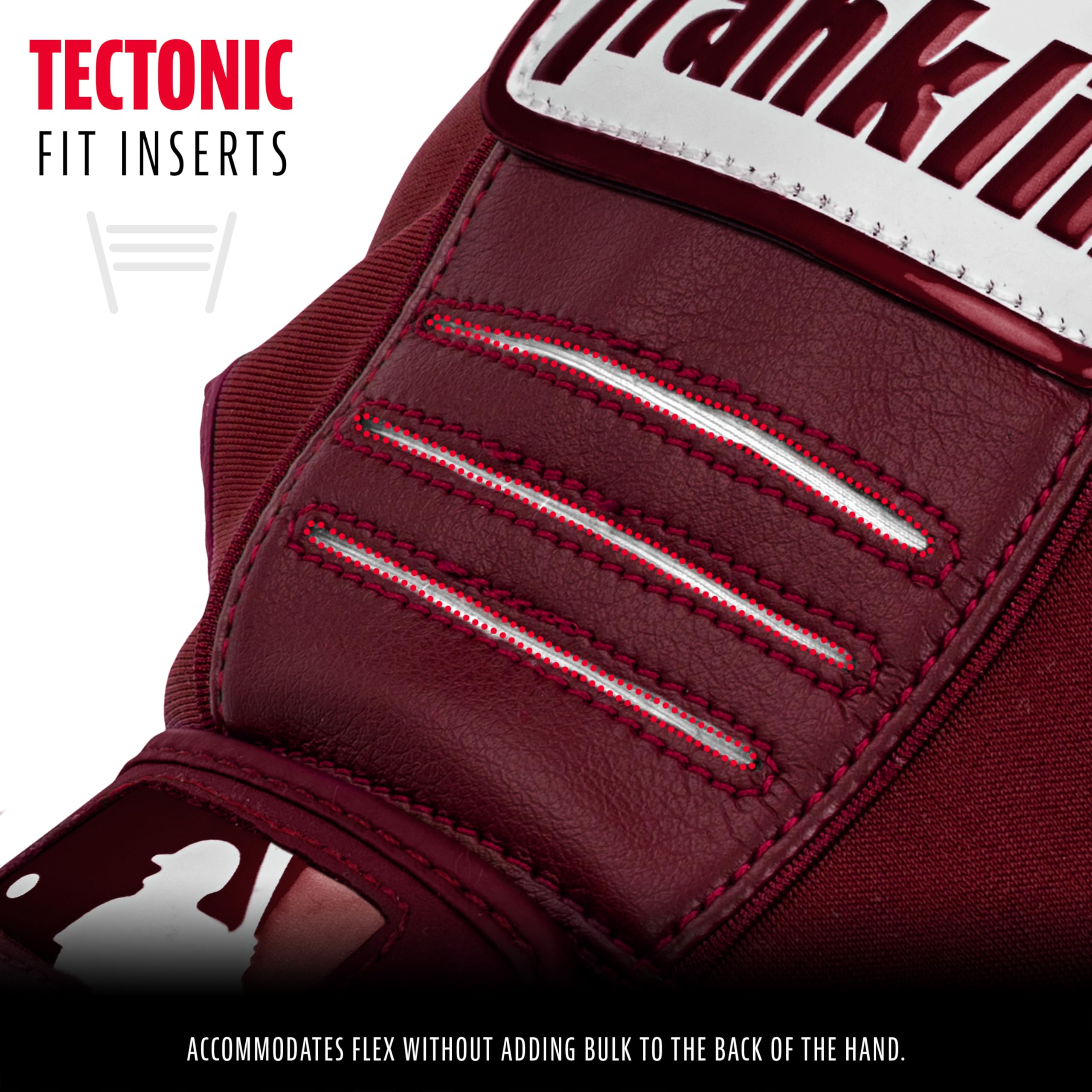 Foto 4 pulgar | Guantes De Bateo Franklin Sport Cfx Pro Mlb Para Adultos Y Jóvenes - Venta Internacional.