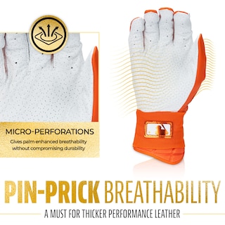 Foto 2 | Guantes De Bateo Franklin Sports Infinite Powerstrap Para Adultos - Venta Internacional.