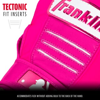 Foto 3 | Guantes De Bateo De Béisbol Franklin Sports Cfx Pro Pink Youth - Venta Internacional.