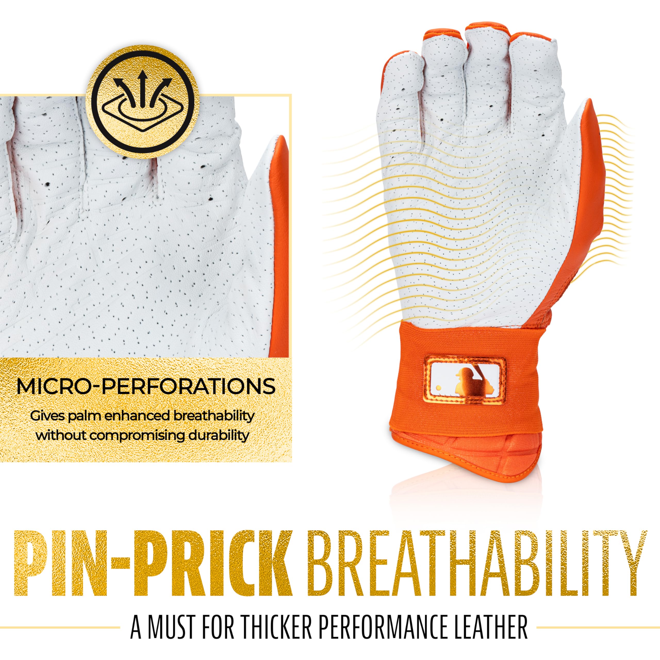 Foto 3 pulgar | Guantes De Bateo Franklin Sports Infinite Powerstrap Adult S - Venta Internacional.