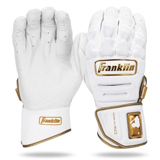 Foto 1 | Guantes De Bateo Franklin Sports Cfx Pro Prt Para Adultos, Blancos Y Dorados - Venta Internacional.