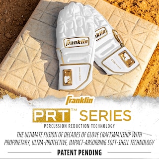Foto 5 | Guantes De Bateo Franklin Sports Cfx Pro Prt Para Adultos, Blancos Y Dorados - Venta Internacional.