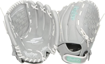 Foto 1 | Guantes De Softball Rawlings Sure Catch Series, Color Verde Azulado, 11 Pulgadas, Rht - Venta Internacional.