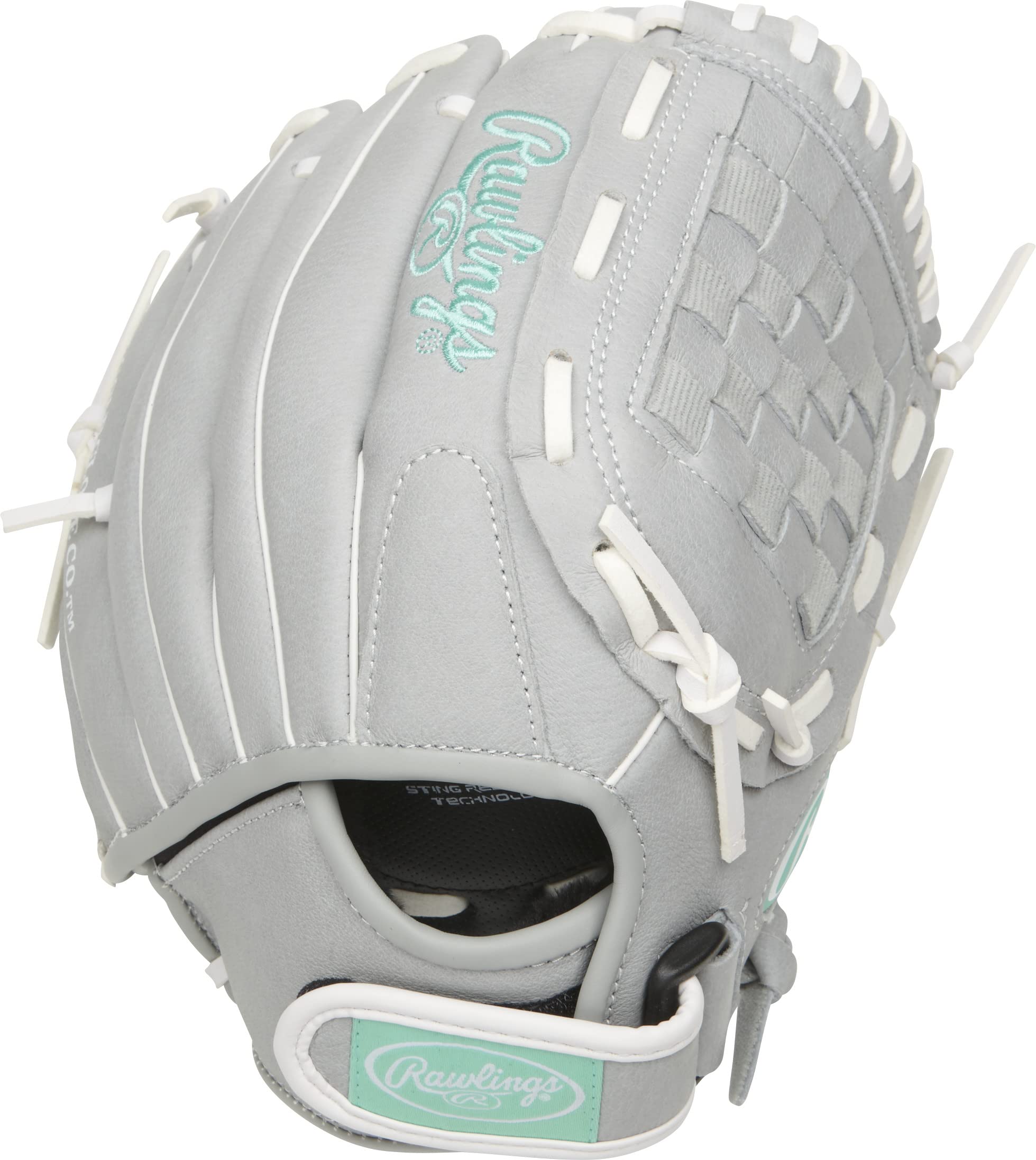 Foto 5 pulgar | Guantes De Softball Rawlings Sure Catch Series, Color Verde Azulado, 11 Pulgadas, Rht - Venta Internacional.