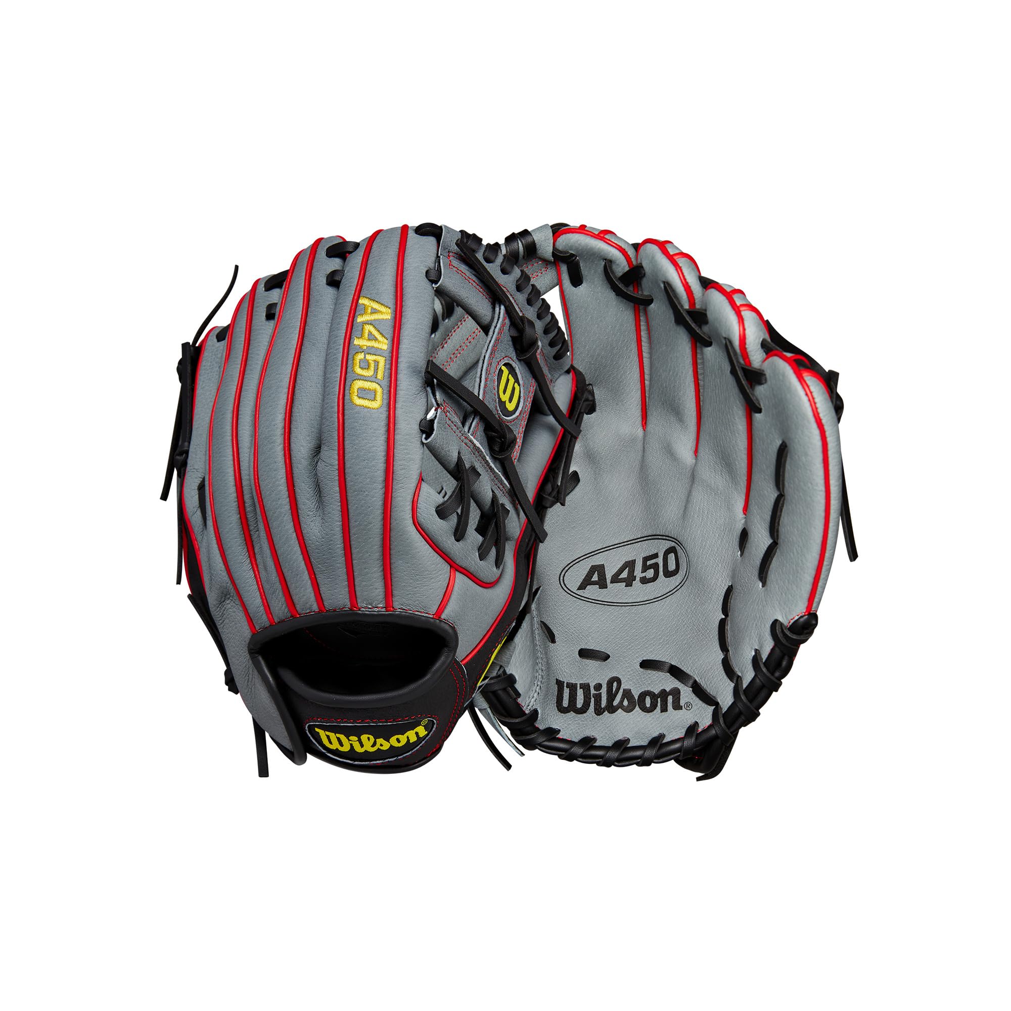 Foto 2 pulgar | Guante De Béisbol Wilson A450 2024 Youth Infield 11.5 - Venta Internacional.
